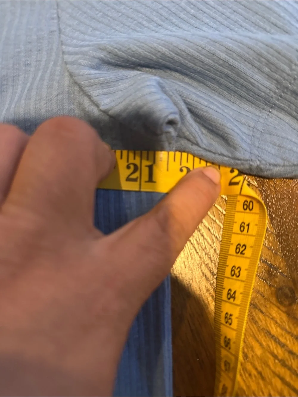 Scotch & Soda Light Blue Ribbed Polo with Chest Pocket